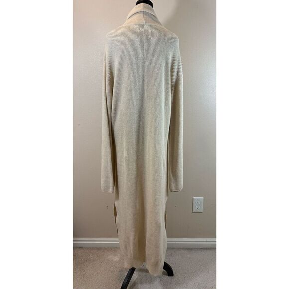 NWOT Nanushka Canaan Sweater Off-White Wool Cashmere Blend Knit Mock Neck Dress - Picture 7 of 13